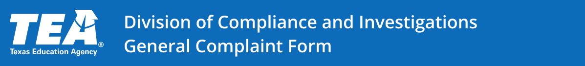 TEA General Complaint Form